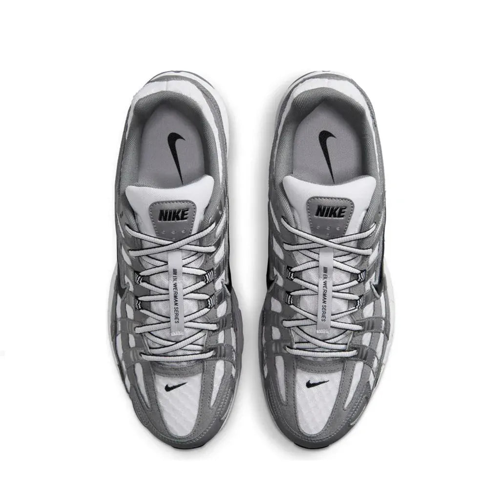 Nike P-6000 White Metallic Cool Grey — 2 UK — Back View