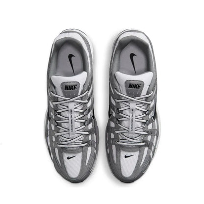 Nike P-6000 White Metallic Cool Grey — 2 UK — Back View