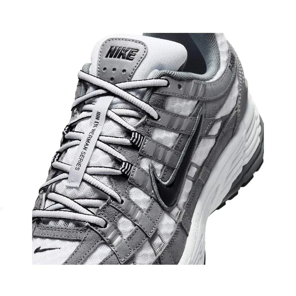 Nike P-6000 White Metallic Cool Grey — 2 UK — Lifestyle View