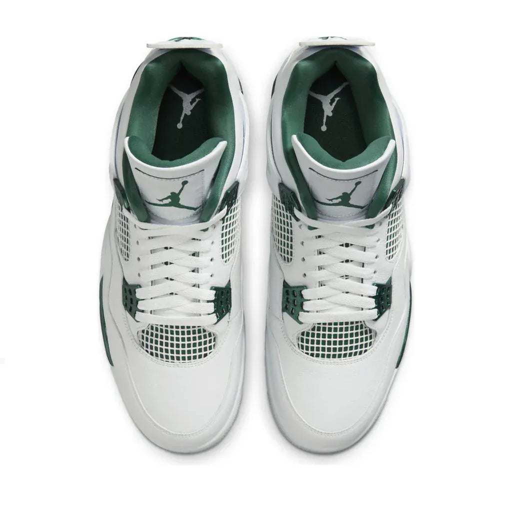 Jordan 4 Retro Oxidized Green — 7 UK — Top View