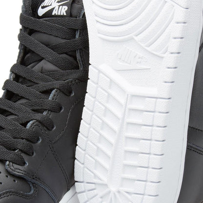 AIR JORDAN 1 RETRO HIGH OG Black & White — 3 UK | 35.5 EU — Top View