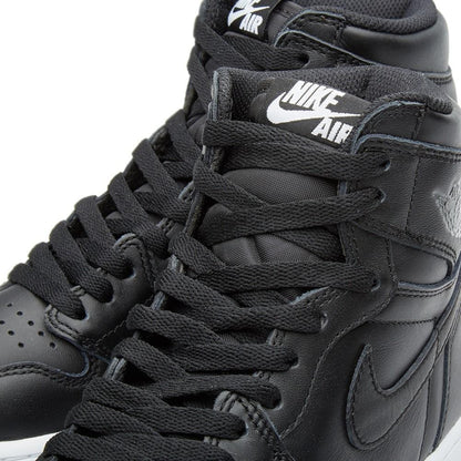AIR JORDAN 1 RETRO HIGH OG Black & White — 3 UK | 35.5 EU — Detail View