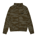 Trapstar Hyperdrive Zip Track Top - Tiger Camo Khaki — XXS — Front View