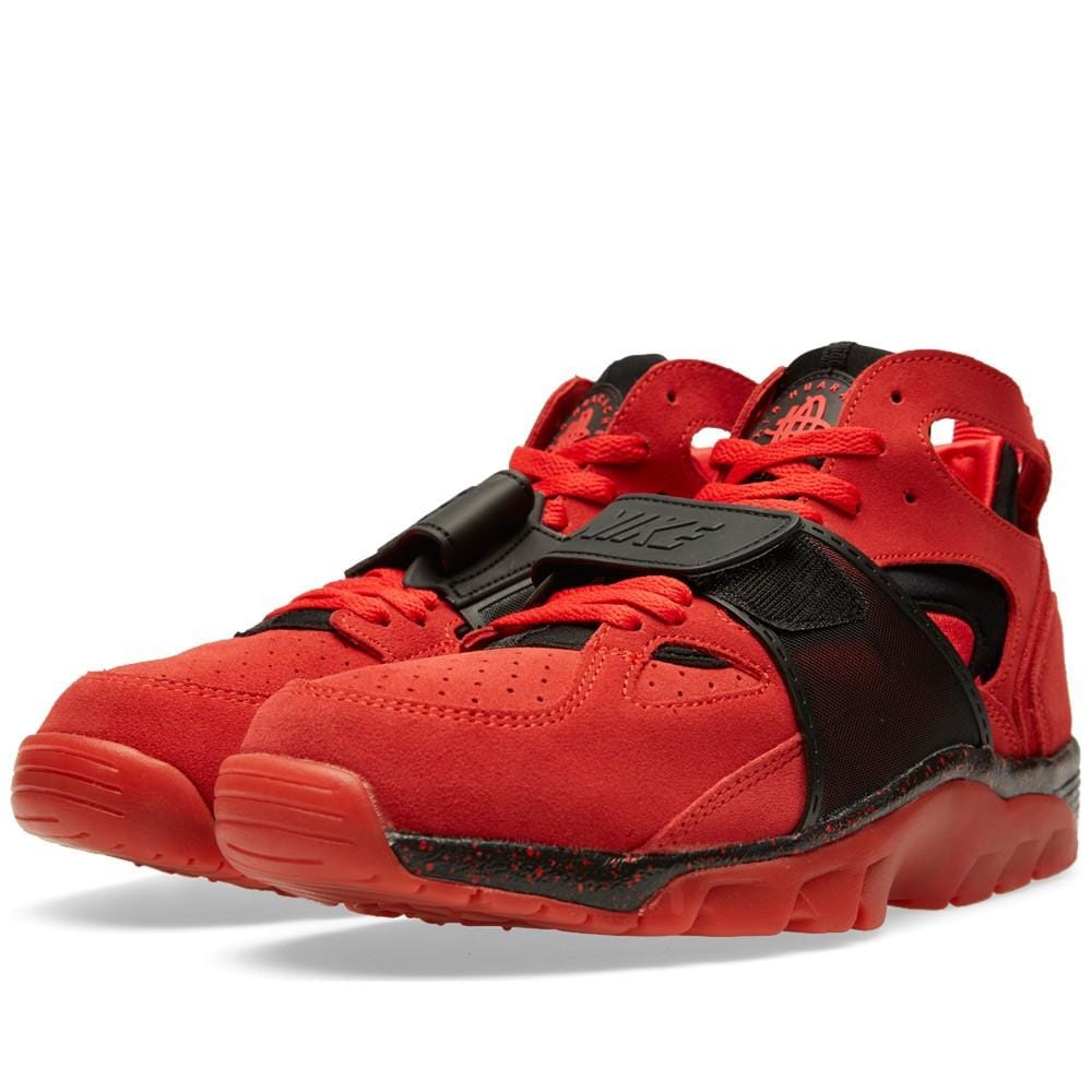 NIKE AIR TRAINER HUARACHE PRM QS 'LOVE-HATE' Challenge Red — UK 3 | EU 35.5 | US 3.5 — Alternate View 7