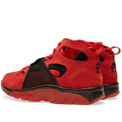 NIKE AIR TRAINER HUARACHE PRM QS 'LOVE-HATE' Challenge Red — UK 3 | EU 35.5 | US 3.5 — Back View