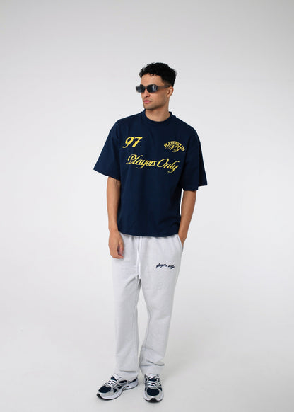 PLAYERS ONLY NAVY NY TEE — Small — Side View