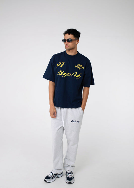 PLAYERS ONLY NAVY NY TEE — Small — Side View