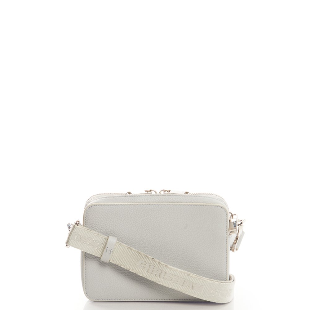 Christian Dior Cross Body Dior X Jordan Wings Messenger Bag in White, Calfskin — Alternate View 14