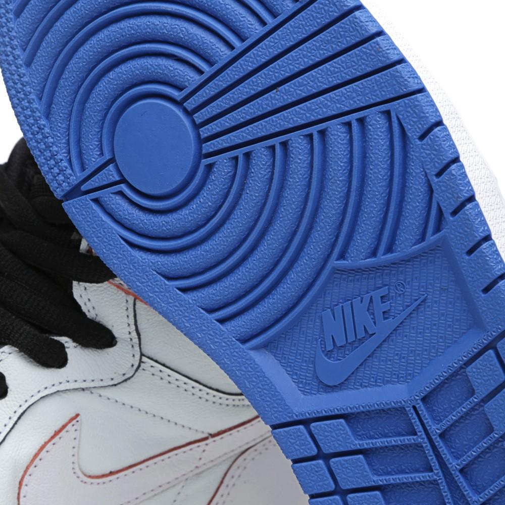 Nike SB x Lance Mountain Air Jordan 1 White — UK 3 | EU 35.5 | US 3.5 — Side View