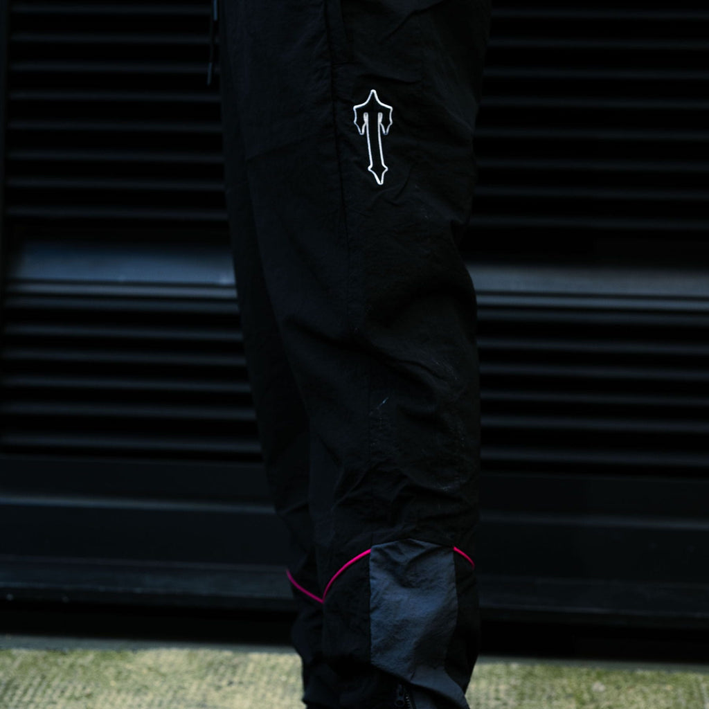 Trapstar Irongate Shell Tracksuit 'Black Pink' — XXS — Alternate View 7