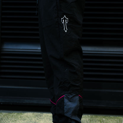 Trapstar Irongate Shell Tracksuit 'Black Pink' — XXS — Alternate View 7