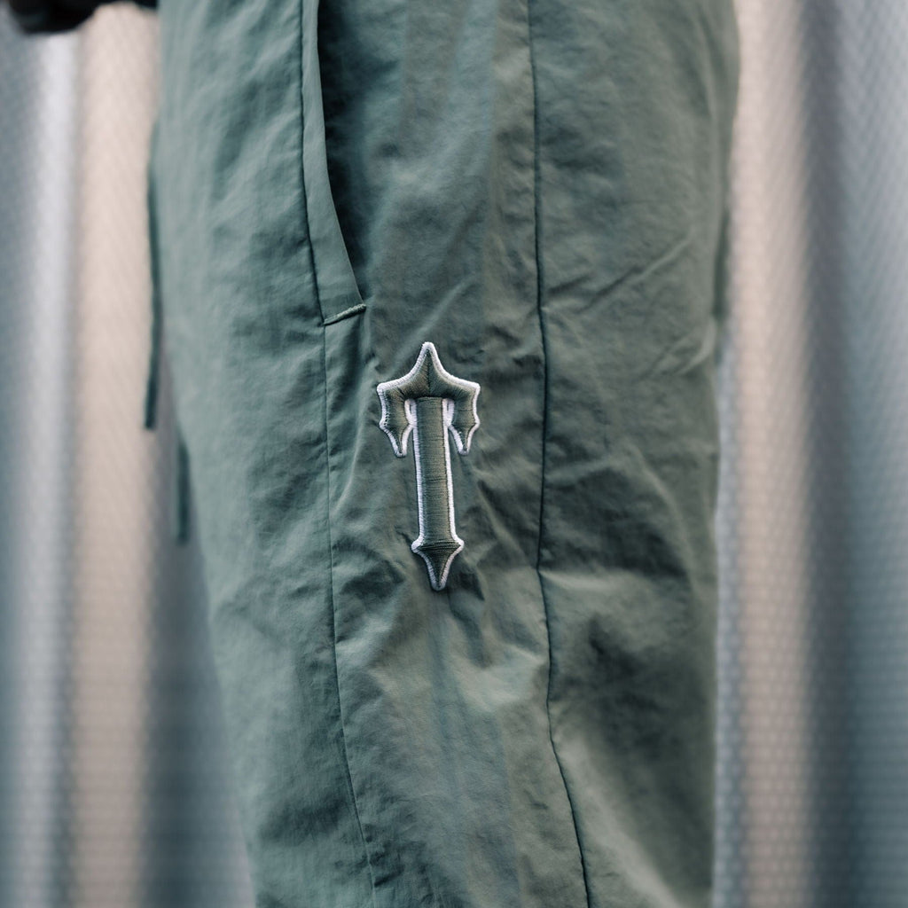 Trapstar Irongate Shell Tracksuit 'Khaki' — XXS — Alternate View 7