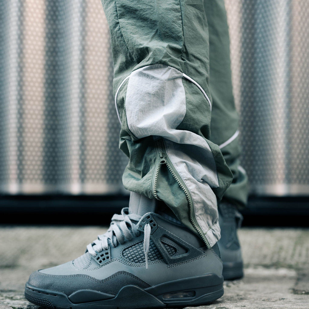 Trapstar Irongate Shell Tracksuit 'Khaki' — XXS — Lifestyle View