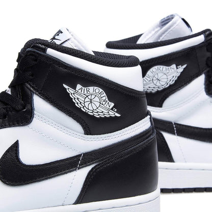 AIR JORDAN 1 RETRO HI OG 'BLACK-WHITE' — UK 3 | EU 35.5 | US 3.5 — Lifestyle View