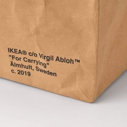 Virgil Abloh x IKEA MARKERAD Large Bag Brown — Side View