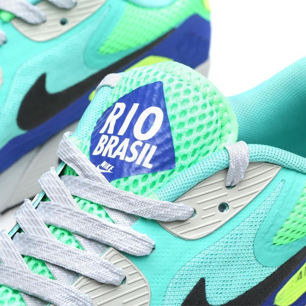 Nike Air Max 90 Breathe City QS 'Rio' — UK 3 | EU 35.5 | US 3.5 — Back View