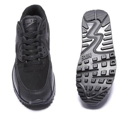 Nike Air Max 90 Junior 'Black' — UK 3 | EU 35.5 | US 3.5 — Back View