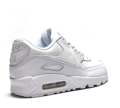 Nike Air Max 90 Junior 'White' — UK 3 | EU 35.5 | US 3.5 — Back View
