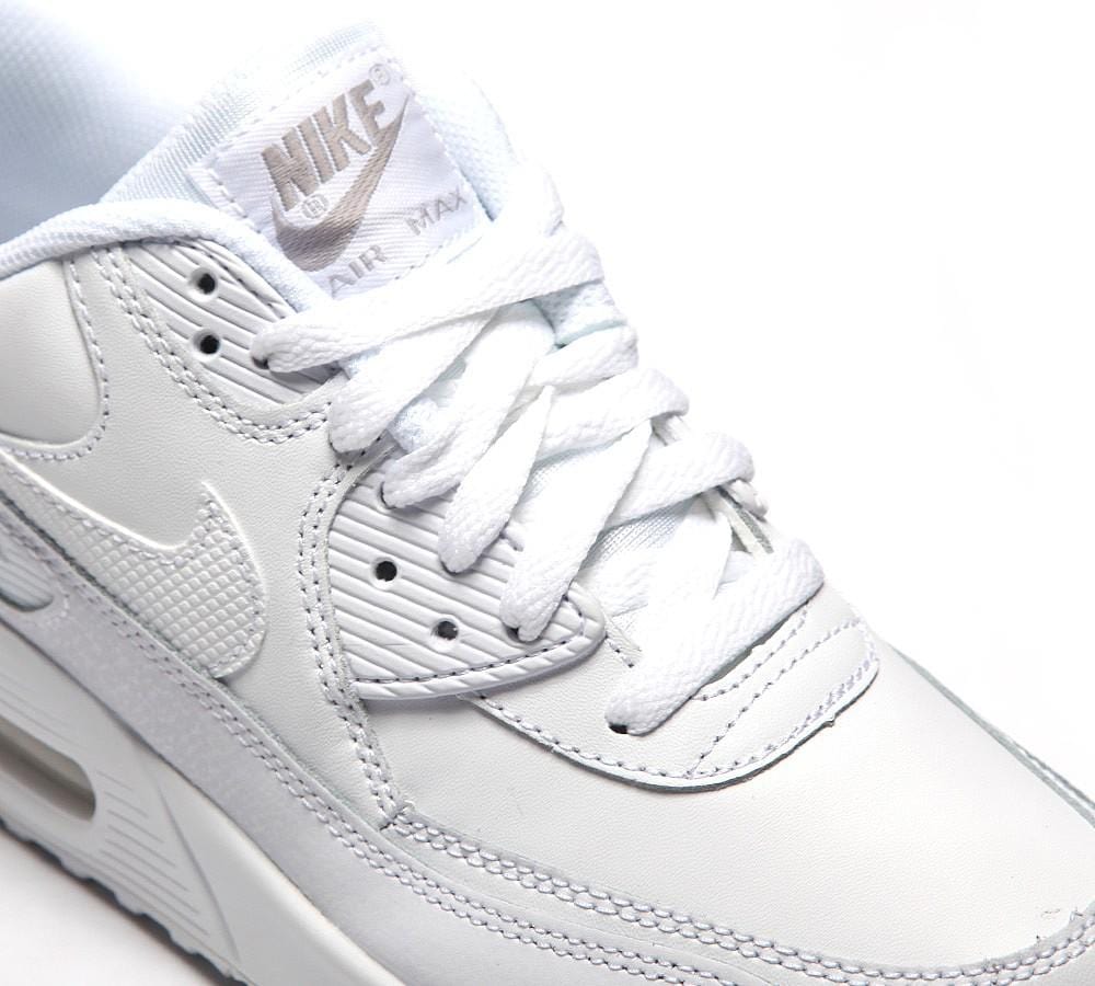 Nike Air Max 90 Junior 'White' — UK 3 | EU 35.5 | US 3.5 — Lifestyle View