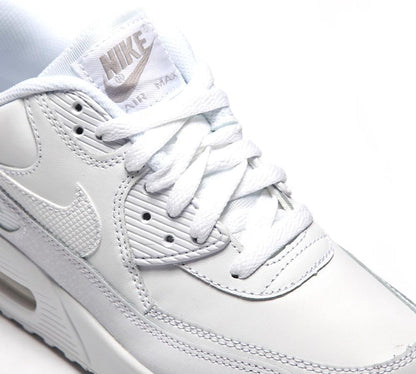 Nike Air Max 90 Junior 'White' — UK 3 | EU 35.5 | US 3.5 — Lifestyle View