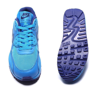 Nike Air Max 90 Junior 'Flood Blue' — UK 3 | EU 35.5 | US 3.5 — Top View