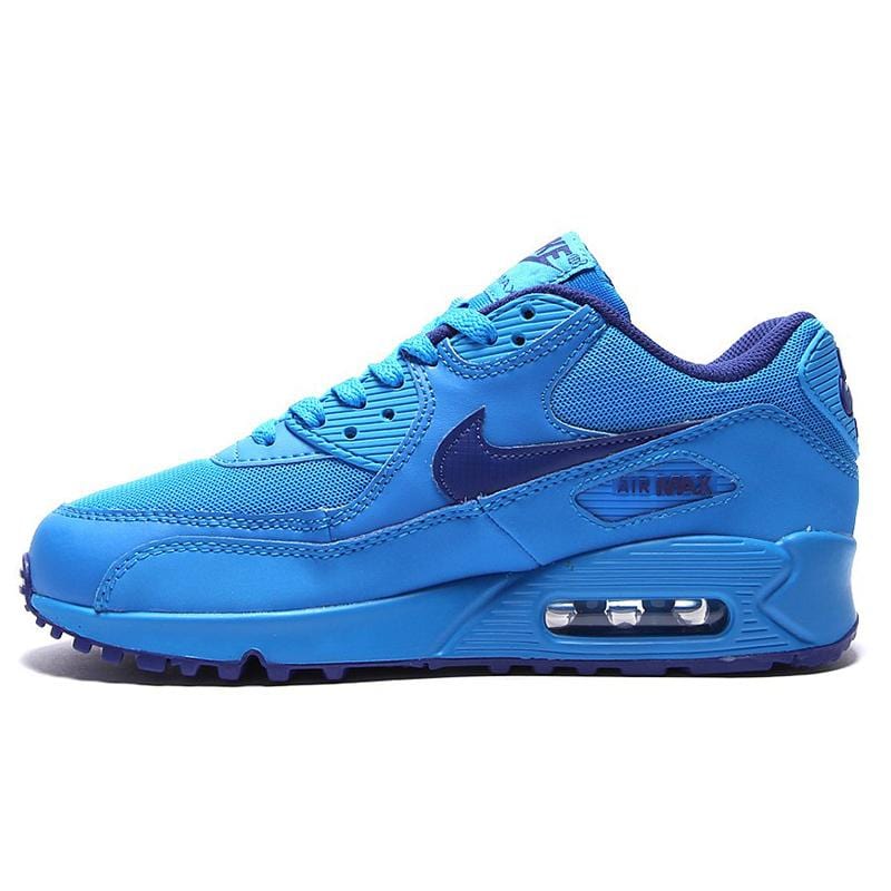 Nike Air Max 90 Junior 'Flood Blue' — UK 3 | EU 35.5 | US 3.5 — Front View