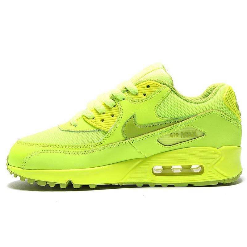 Nike Air Max 90 Junior 'Flood Yellow' — UK 3 | EU 35.5 | US 3.5 — Front View