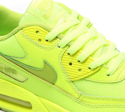 Nike Air Max 90 Junior 'Flood Yellow' — UK 3 | EU 35.5 | US 3.5 — Side View