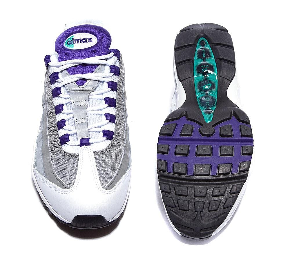 Nike Air Max 95 OG Trainer — UK 3 | EU 35.5 | US 3.5 — Top View