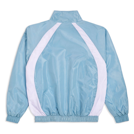 Vfour Ldn Blue Windbreaker Jacket — S — Side View