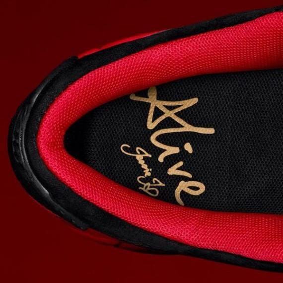 Jessie J x Nike Air Max 90 Red Rose — UK 3 | EU 35.5 | US 3.5 — Back View