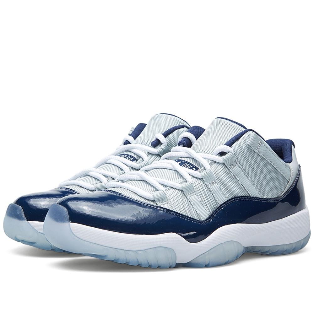 Air Jordan 11 Retro Low 'Grey Mist' — UK 3 | EU 35.5 | US 3.5 — Side View