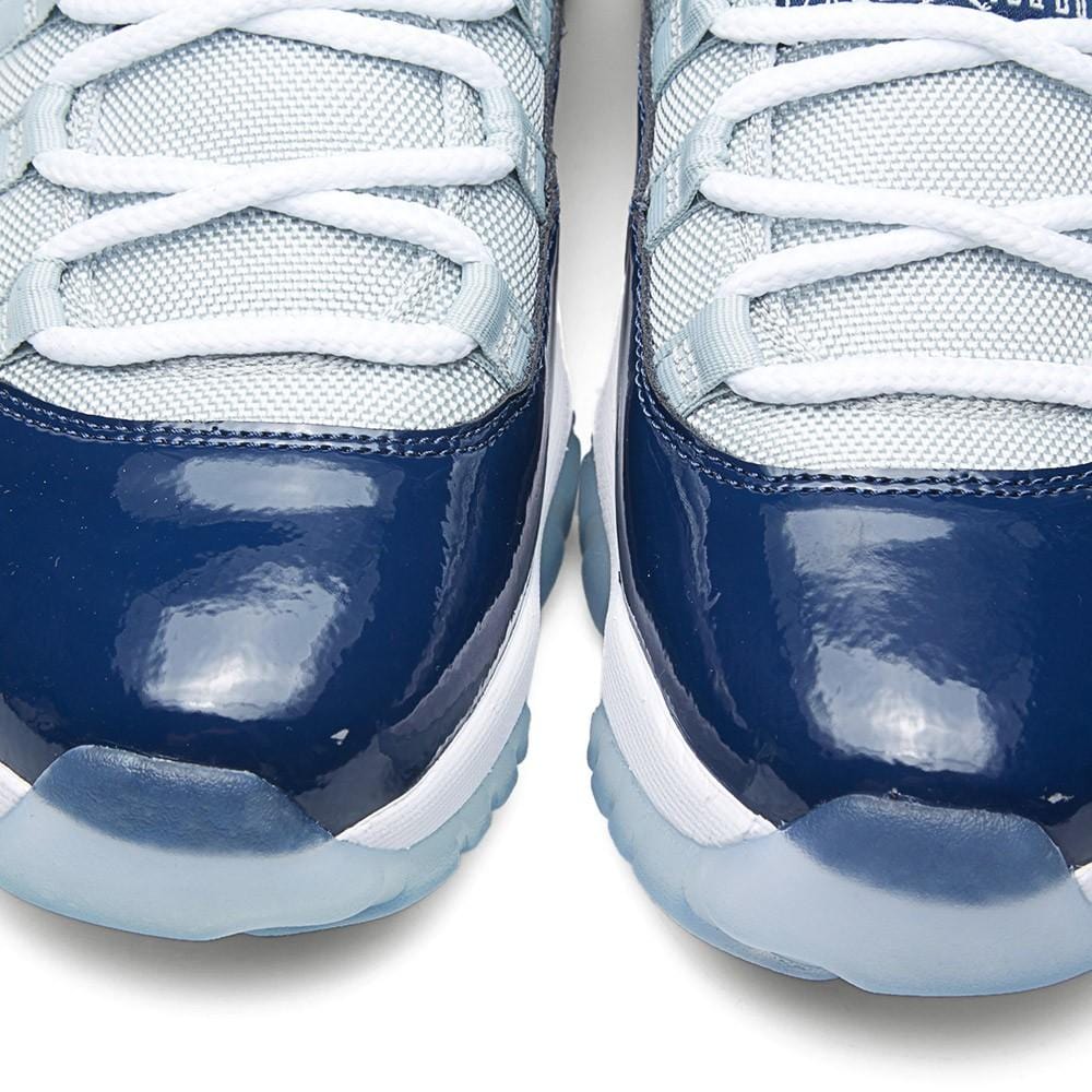 Air Jordan 11 Retro Low GS 'Grey Mist' — UK 13.5 | EU 32 | US 1Y — Top View