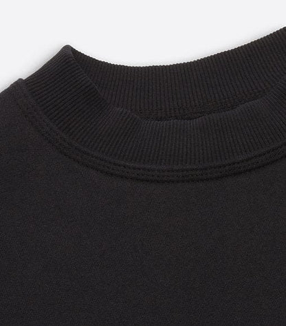 KAIZEN MARKET HEAVYWEIGHT BLACK TEE — SMALL — Side View