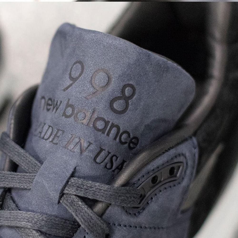 RONNIE FIEG X NEW BALANCE 998 CITY NEVER SLEEPS — UK 3.5 | EU 36 | US 4 — Top View