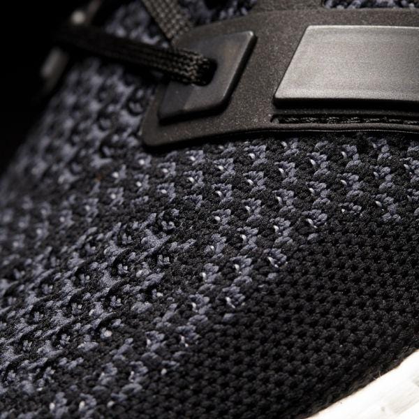 adidas Ultra Boost Running Shoes - Black-Gold — UK 3.5 | EU 36 | US 4 — Back View