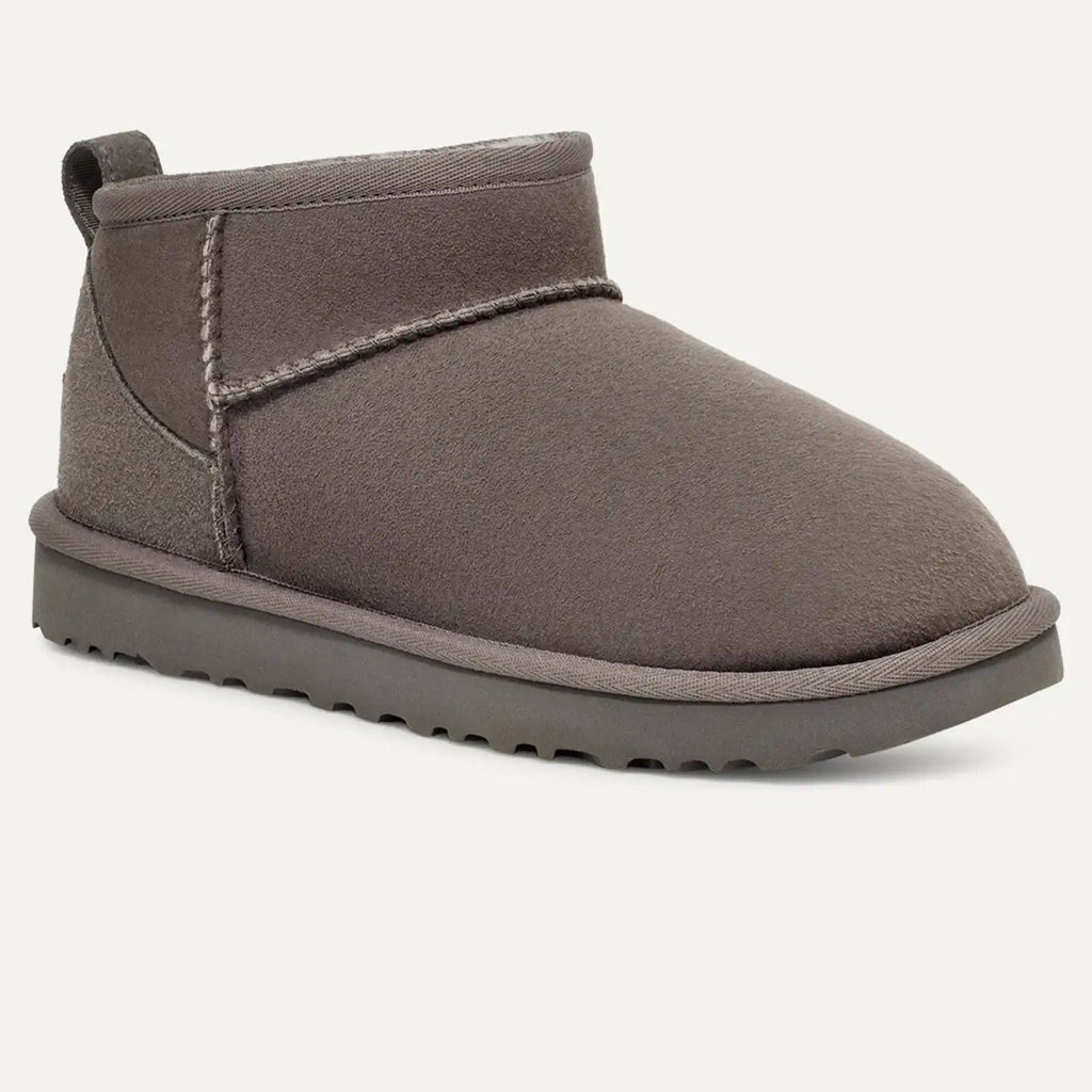 UGG Classic Ultra Mini Boot Grey (Wmns) — UK 1 — Side View
