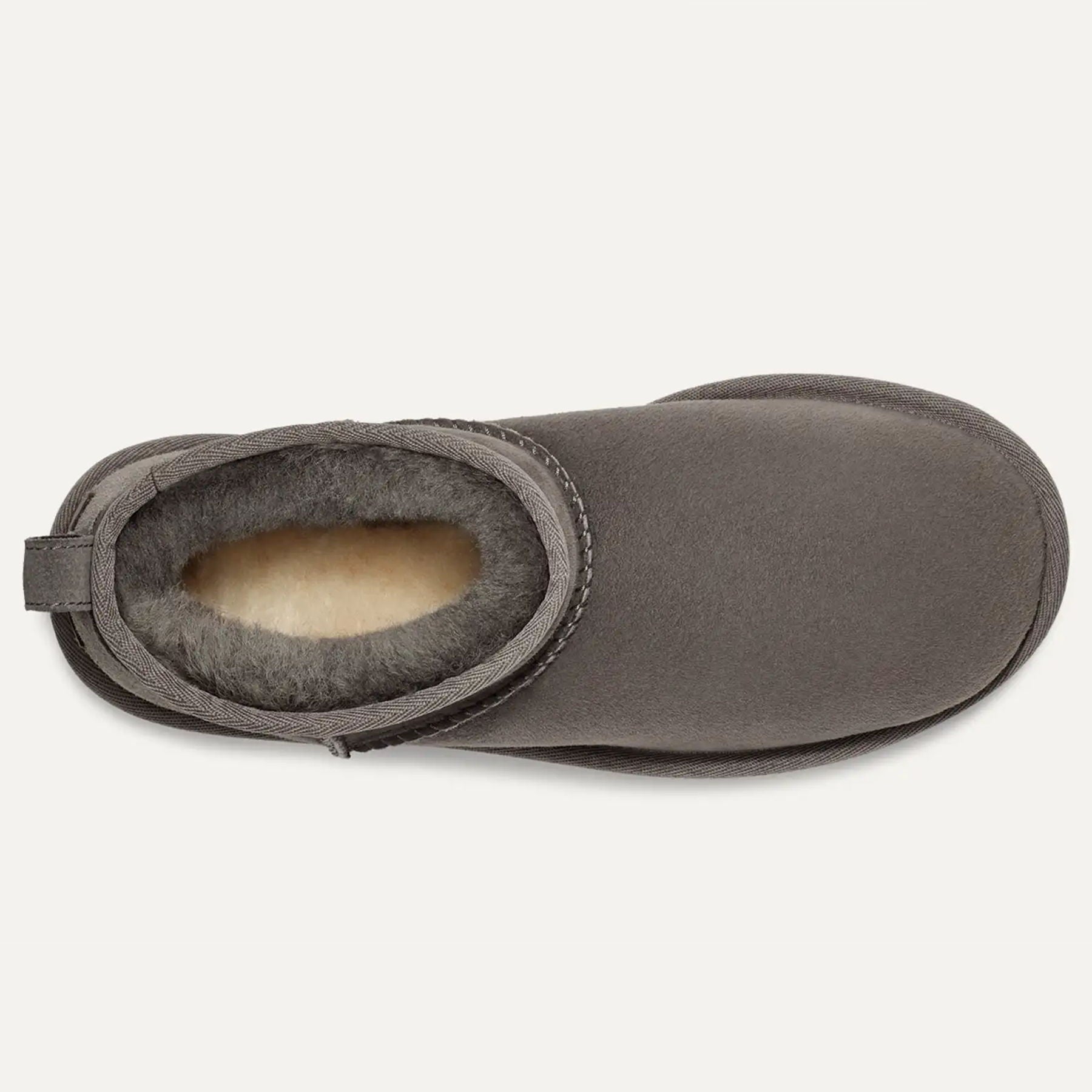 UGG Classic Ultra Mini Boot Grey (Wmns) — UK 1 — Detail View