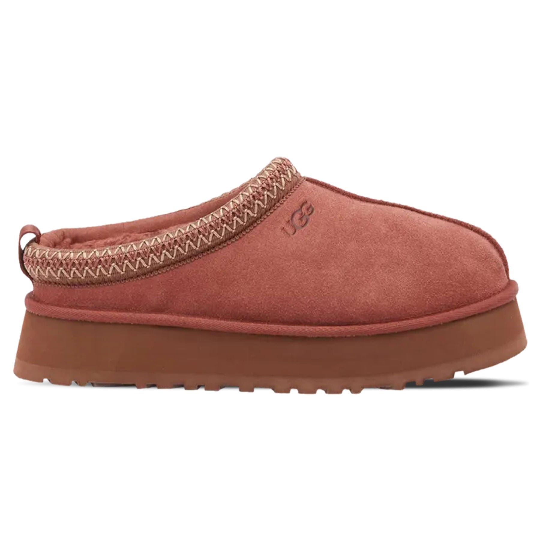 UGG Tazz Slipper Red Jasper (Wmns) — UK 1 — Side View