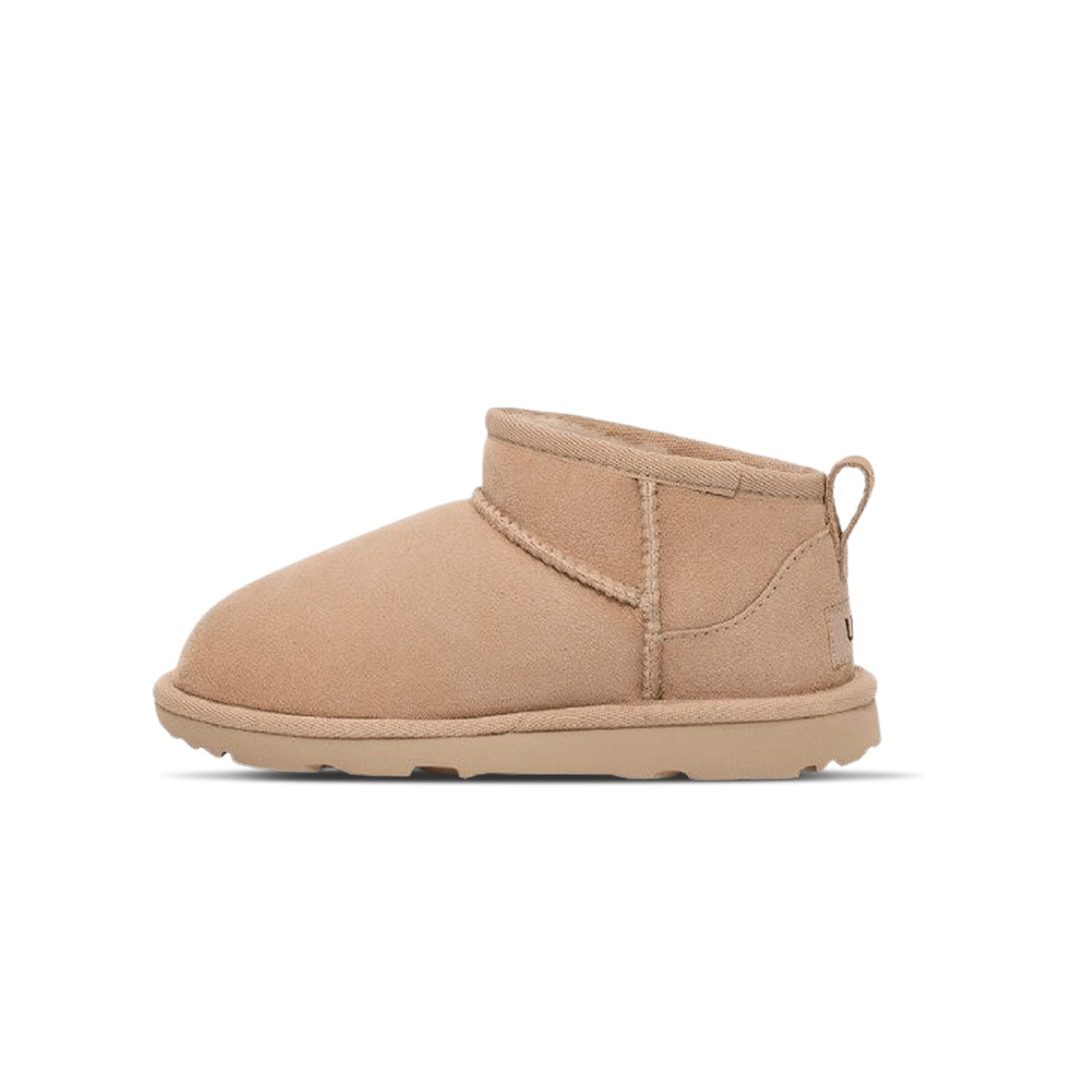 UGG Classic Ultra Mini Driftwood (Kids) — UK 1 — Front View