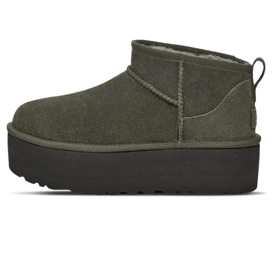 UGG Classic Ultra Mini Platform Forest Night (Wmns) — UK 1 — Front View