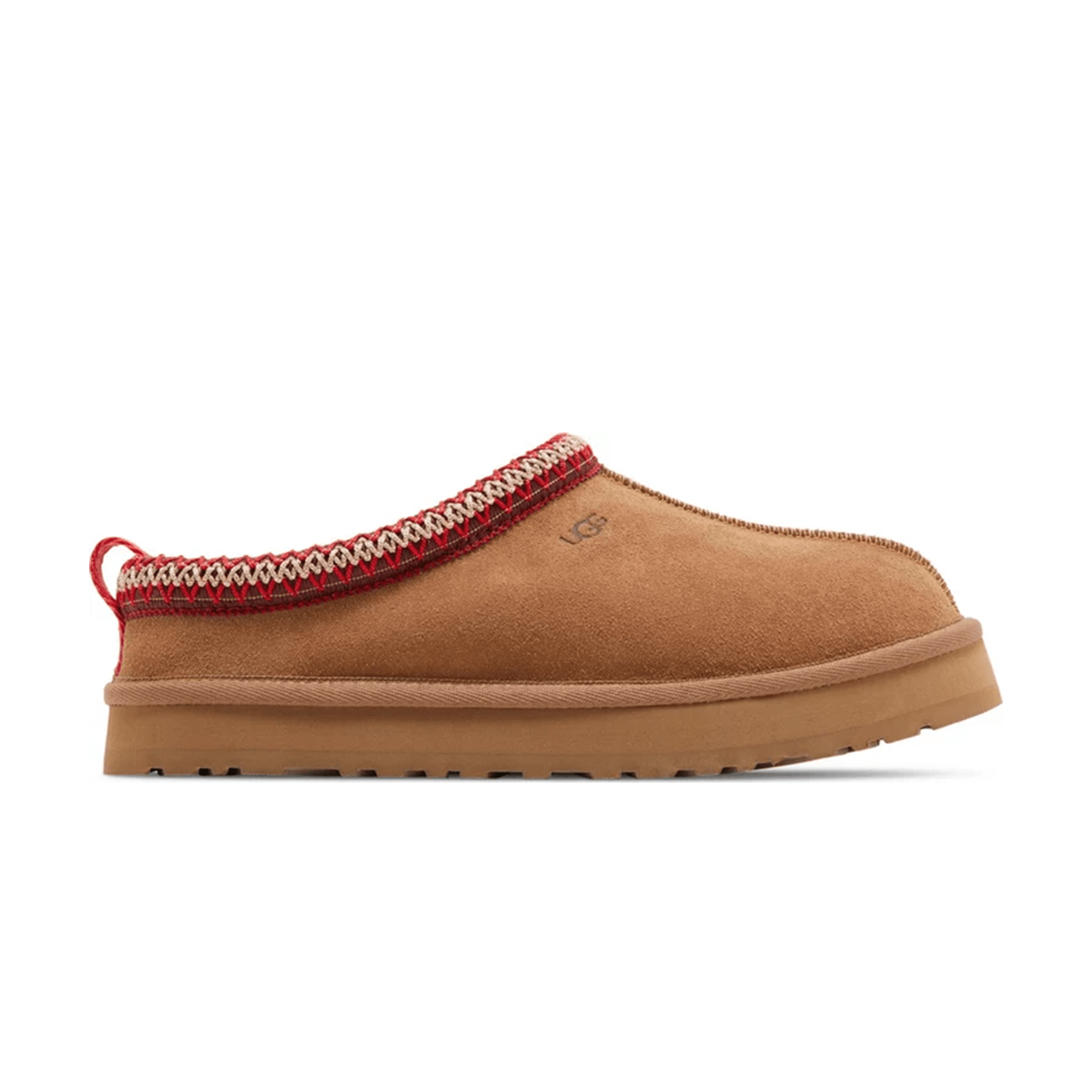 UGG Tazz Slipper Chestnut (Kids) — UK 1 — Side View