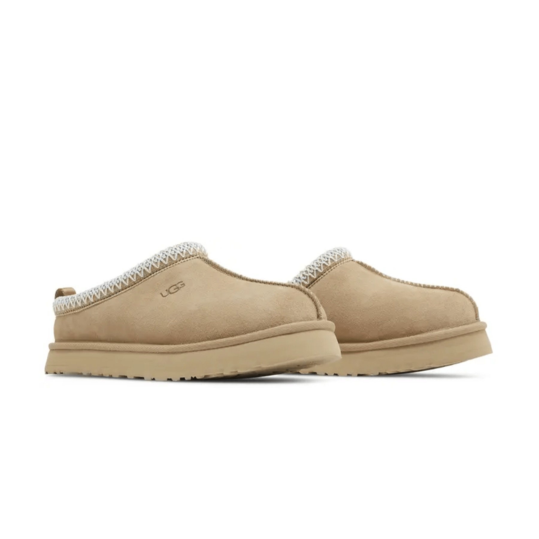 UGG Tazz Slipper Sand (Kids) — UK 1 — Back View
