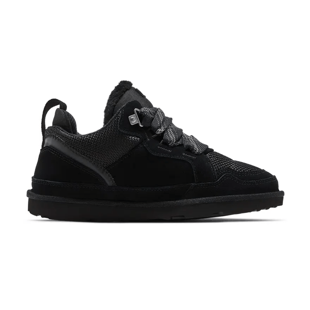 UGG Lowmel 'Black' (Kids) — UK 1 — Side View