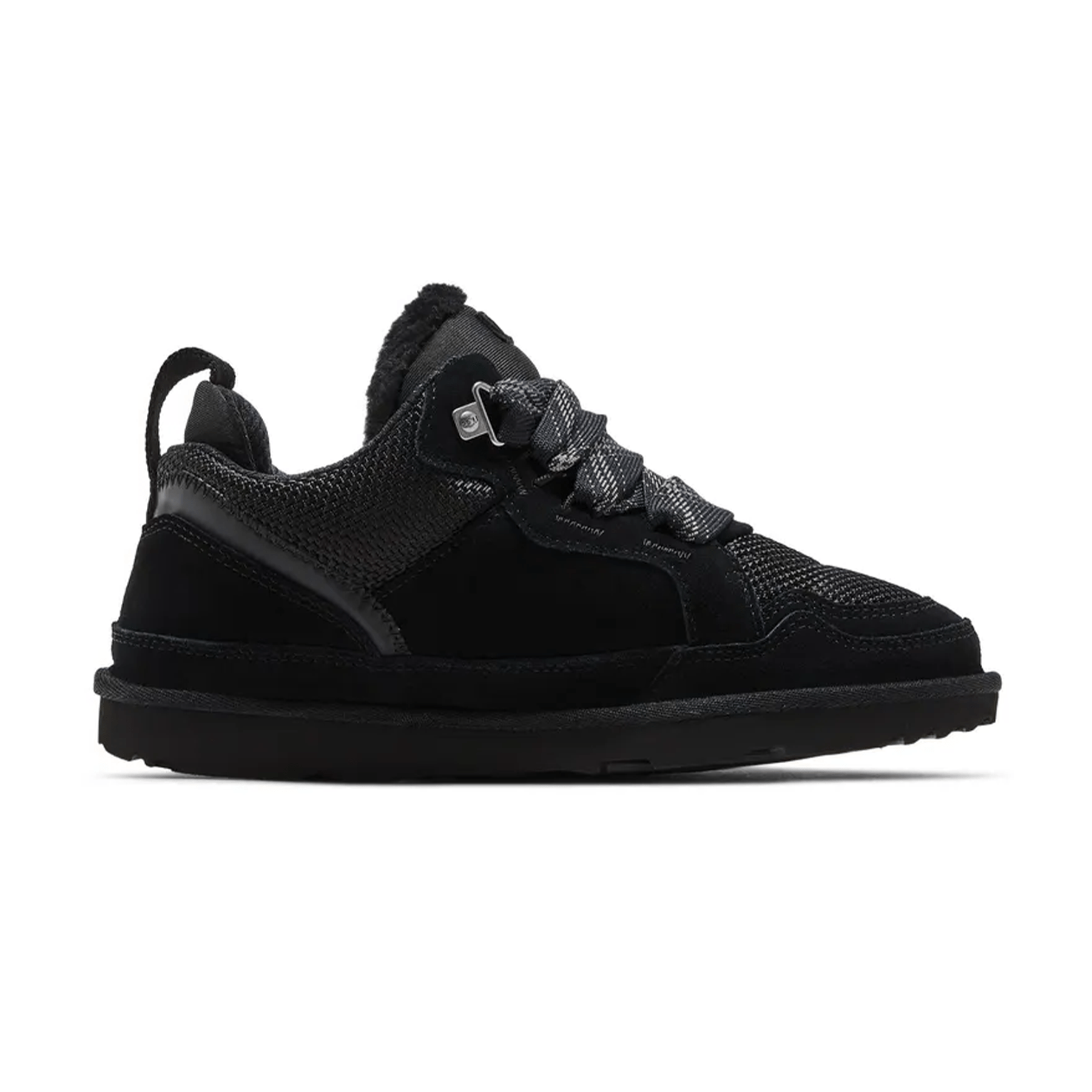 UGG Lowmel 'Black' (Kids) — UK 1 — Side View