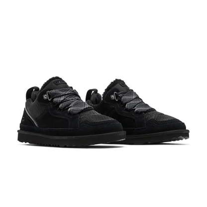 UGG Lowmel 'Black' (Kids) — UK 1 — Back View