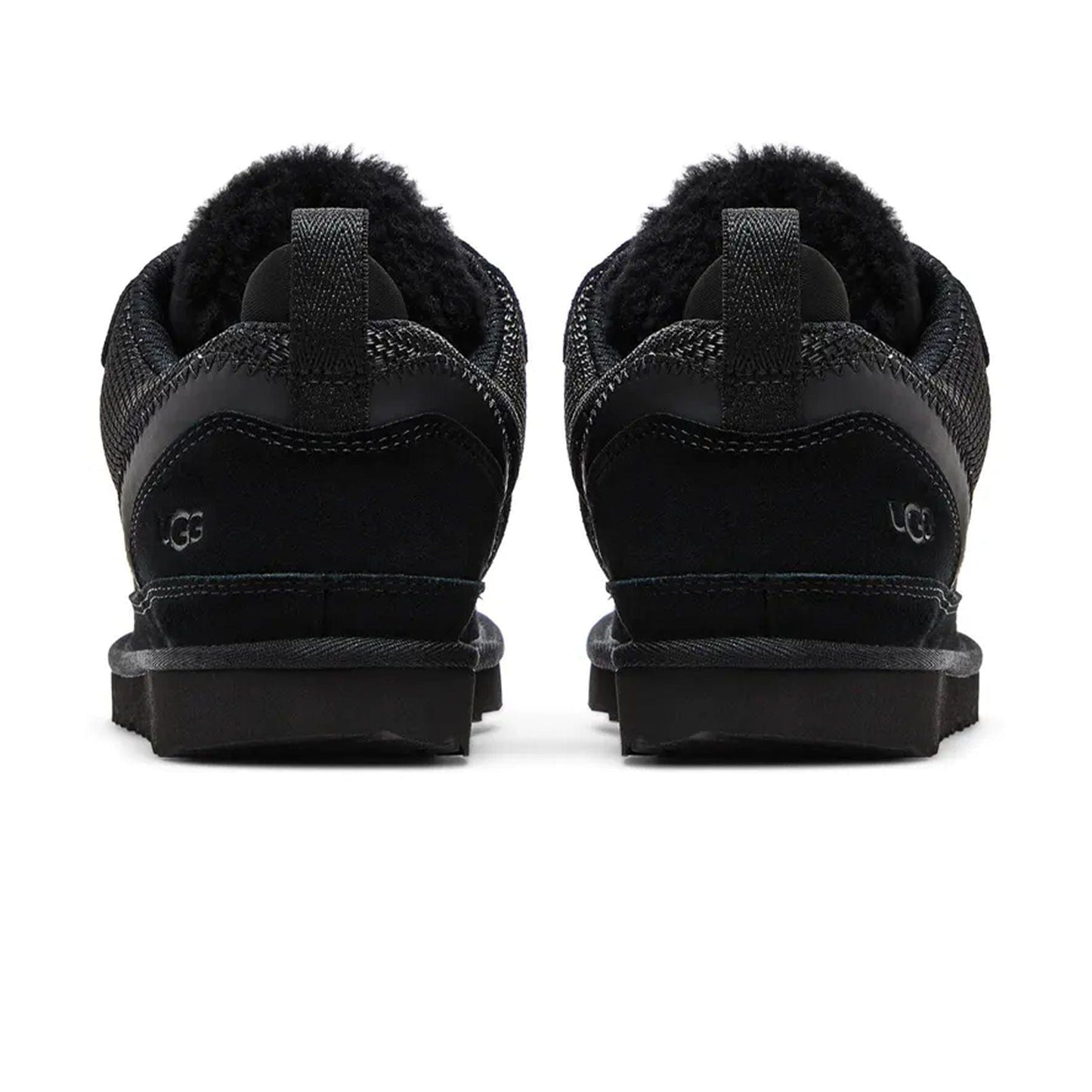 UGG Lowmel 'Black' (Kids) — UK 1 — Top View
