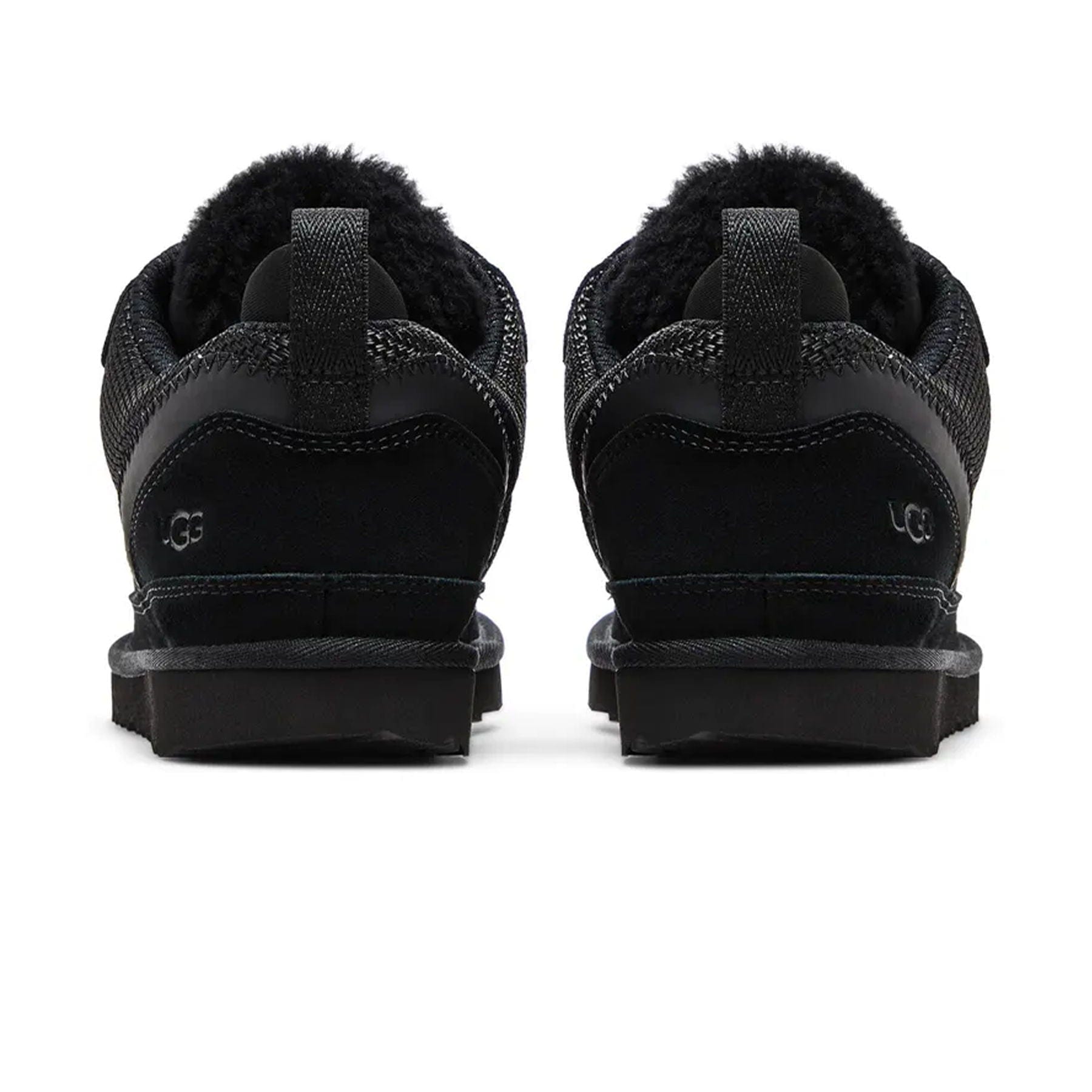UGG Lowmel 'Black' (Kids) — UK 1 — Top View