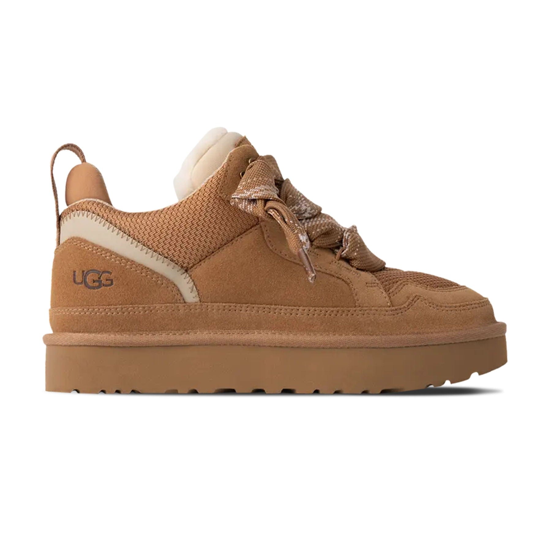 UGG Lowmel 'Chestnut' (Kids) — UK 1 — Side View