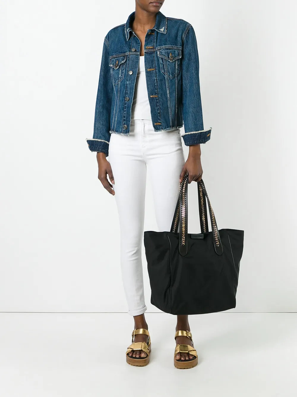 Stella Mccartney Falabella Go Shoulder Bag — Same as shown — Size One Size — Side View
